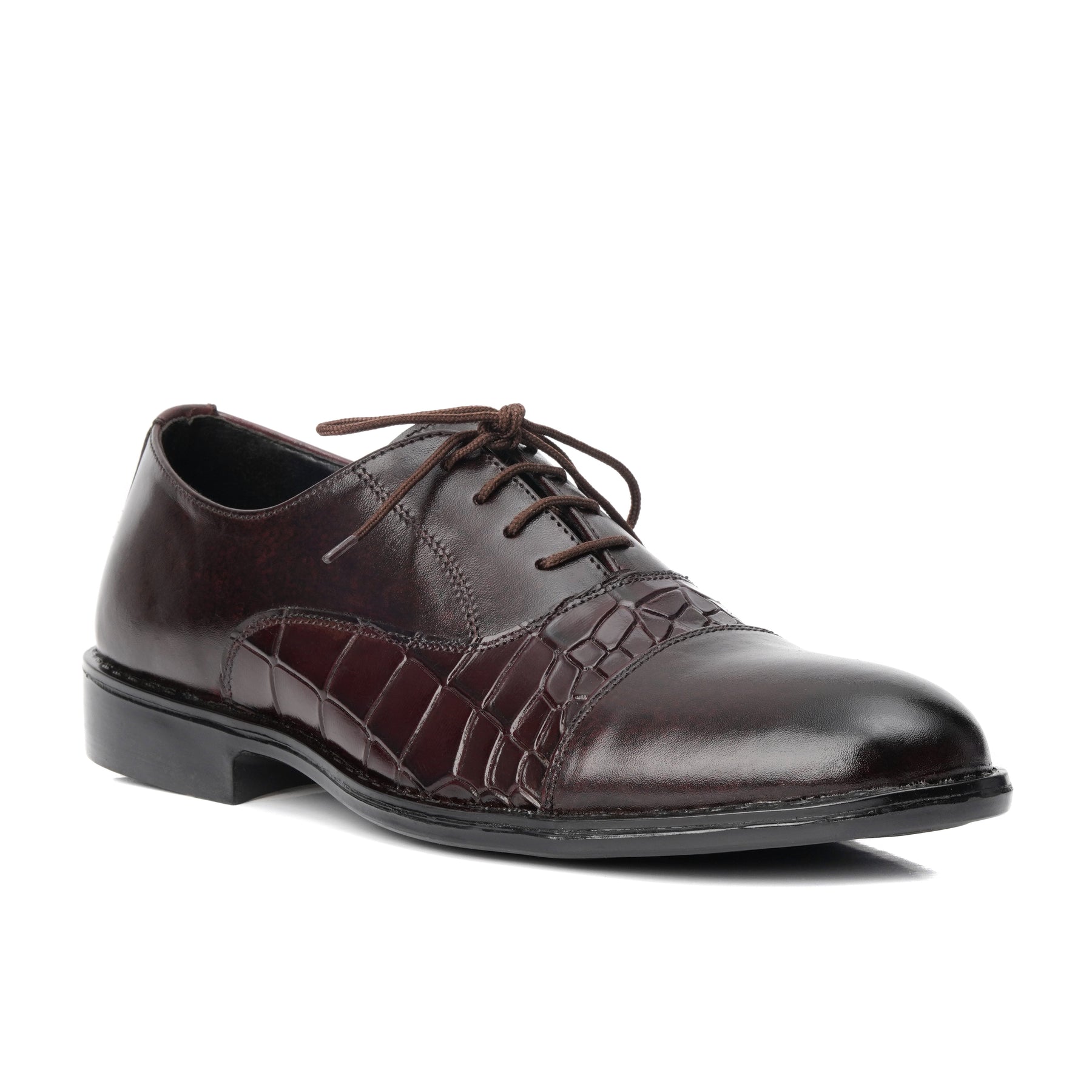 3007-Brown Oxford Soft Leather