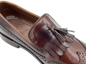 SKU:2038-Brown beard Style Leather sole