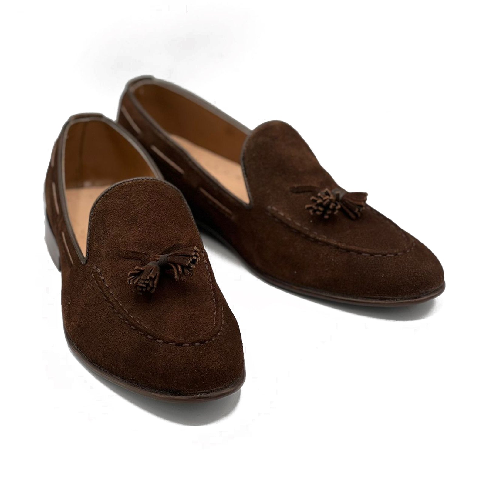 SKU: 8001-Brown Suede Shoes Formal